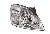 Права передня фара Kia Rio II 2005-2010 H4 з білим поворотн.хутро. 223-1123R-LD-E