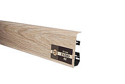 Плінтус підлоговий "Arbiton INDO" колір Дуб писковий №42, розмір 2500х70х26мм