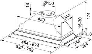 Витяжка кухонна Franke Box FBI 512 ECO GR (grey), фото 2