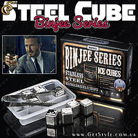 Стальные кубики для алкоголя - "Steel Cube" - 8 шт. в упаковке
