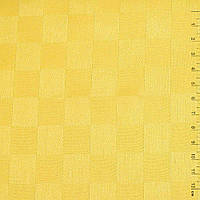 Скатеркова тканина шахматка жовта яскрава, ш.140