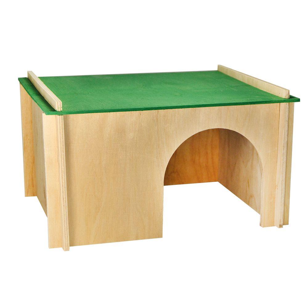 Дерев'яний будинок (Д013) для кроликів, Лорі