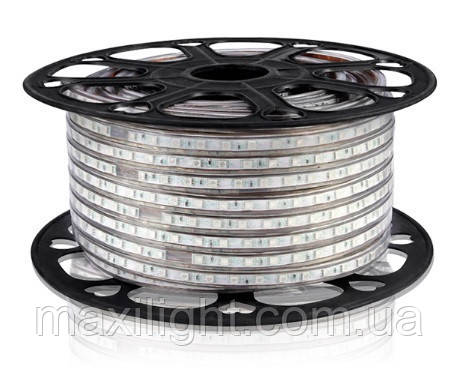 LED-стрічка 220V BIOM (smd 5730) 60 LEDs/м IP67 білий, фото 1
