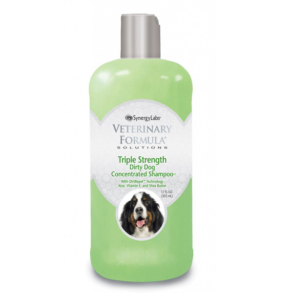 Veterinary Formula Triple Strength Dirty Dog Concentrated Shampoo брудовідштовхуючі з алое віра, вітаміном Е