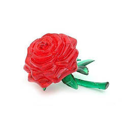 Crystal Puzzle 3D головоломка Троянда (жовта)