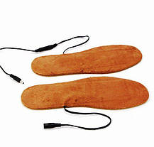 Устілки для взуття з підігрівом від USB до 50 градусів термоустілки електроустілки устілки електричні, фото 3