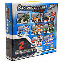 Игровой набор роботы тоботы «Tobot» 4в1 арт 503, фото 8