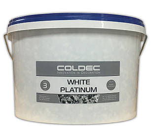 Вінілові чіпси, White Platinum, відро 3 кг. Кольорові чіпси для підлогових покриттів. Розмір 5 (5-7мм), фото 2