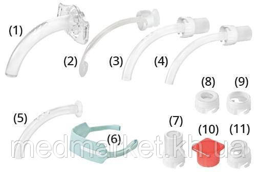 Набір для трахеостомії Sumi з трубкою KAN без манжети з фенестрацією р. 5.0-10.0