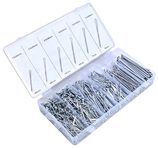 Набір заклепок (шплінтів) для фіксації деталей 1000 шт. ASTA A-TC501