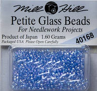 40168 бисер Mill Hill, 15 Sapphire Petite Glass Beads