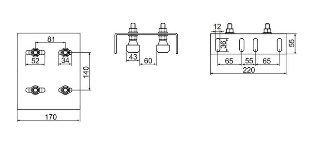 Верхня направляюча з 4 роликами