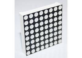 Світлодіодна матриця червона 8x8 (загальний анод, 1,9 mm, 20x20mm)