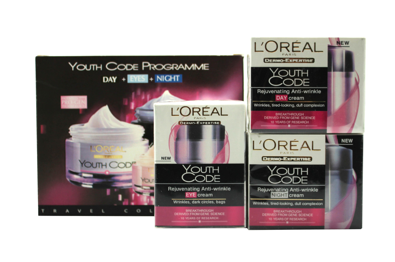 Набір кремів l'oreal Youth Code Programme ( Лореаль Юз Код Програмою)