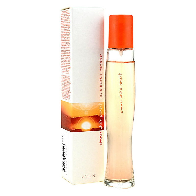 Туалетна вода жіноча Avon Summer White Sunset, 50 мл. Саммер Вайт Сансет Ейвон