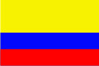 Флажок Колумбії.