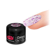 Гель PNB Galaxy Gel 01 Pink, 5 мл