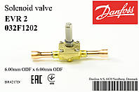 Соленоидный вентиль Danfoss EVR2 6 мм (без катушки) 032F1202