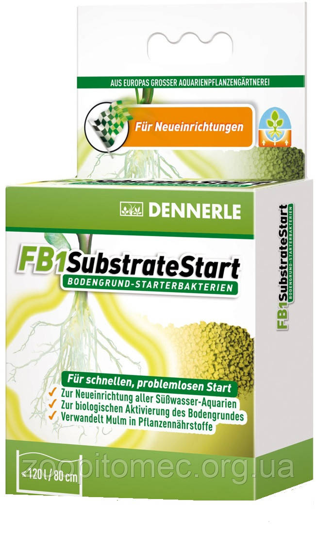 Стартові бактерії для грунту Dennerle (Денерли) FB1 SubstrateStart, 50 г