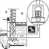 Цокольний аератор для вентиляції підвалу, Ross - 200/210 Дефлектор, Фінляндія, фото 7