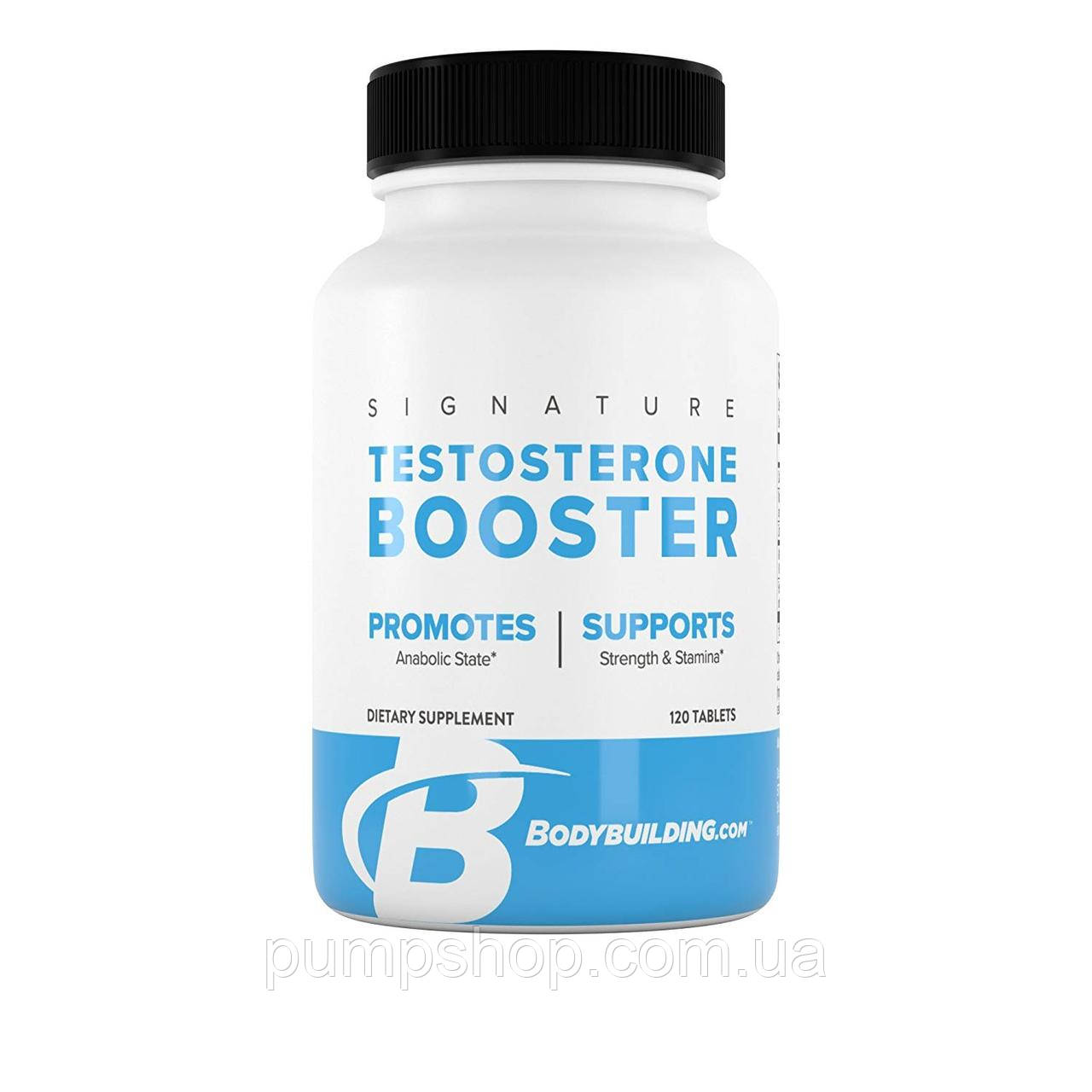 Підсилювач тестостерону Bodybuilding Signature Testosterone Booster 120 таб.