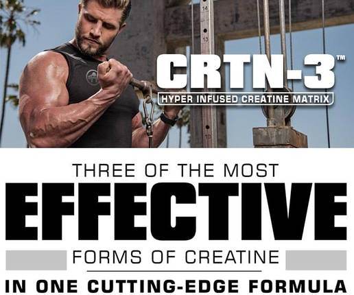 Креатинова суміш Muscle Beach Nutrition CRTN-3 45 порц., фото 4