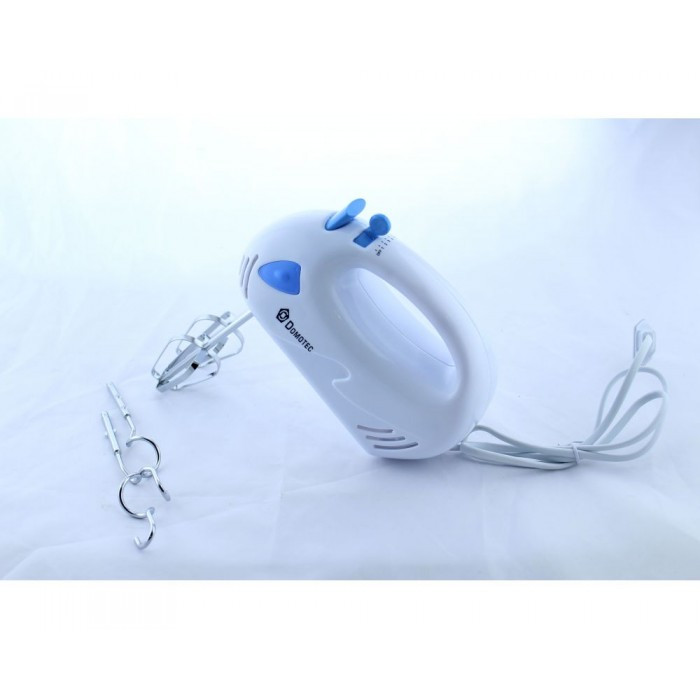 Ручний кухонний міксер Domotec MS 1355 7 швидкостей насадки, фото 1