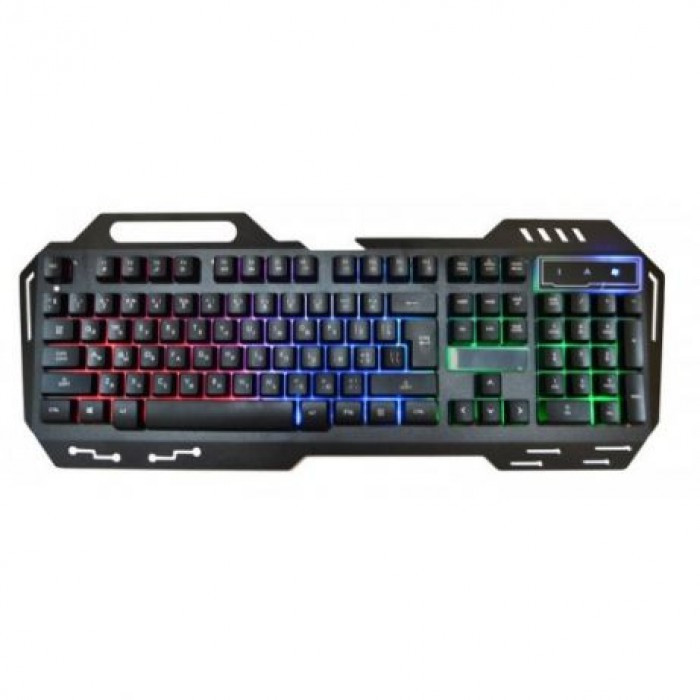 USB дротова комп'ютерна клавіатура GK-900 KW 900 з підсвіткою, фото 1