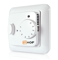 Терморегулятор HOF 320, механічний для теплої підлоги, датчик температури, термостат Хоф