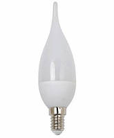Світлодіодна лампа Horoz 4370L 3.5 W С37 Е14 3000K свічка на вітрі Код.58298