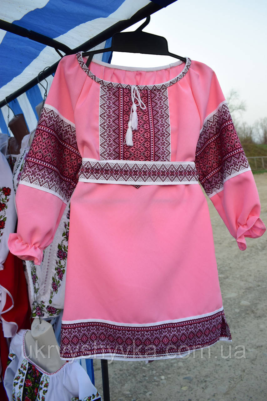 Плаття для дівчинки "Ніка" рожеве