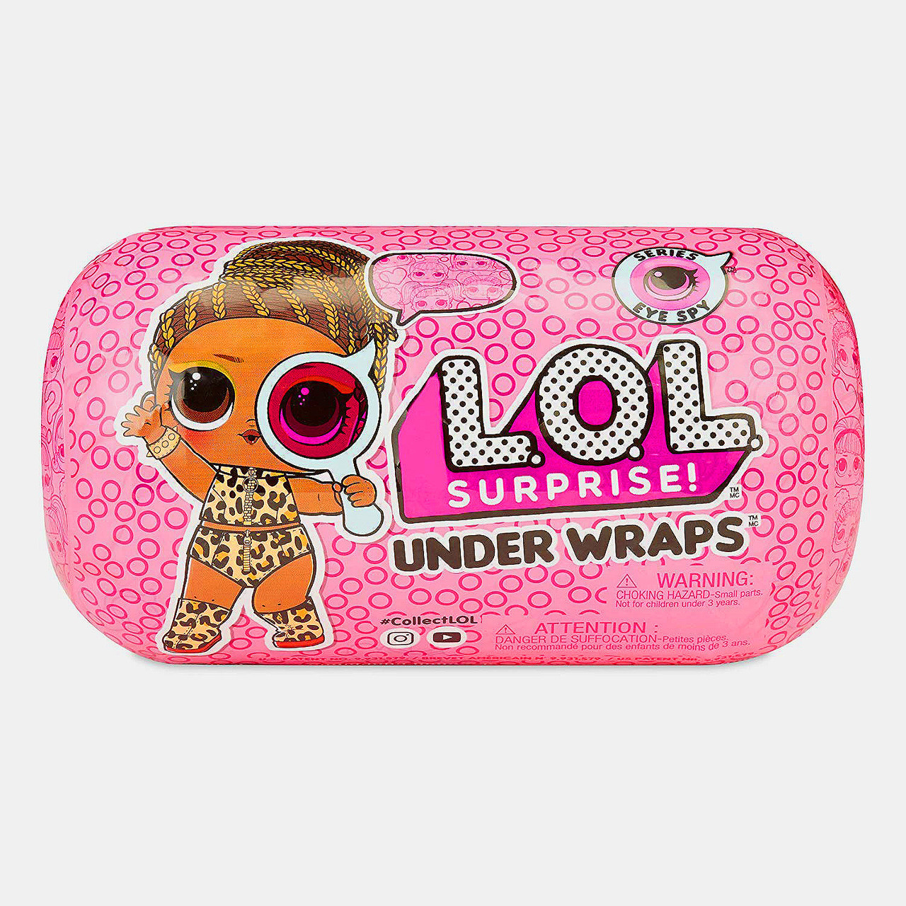 LOL капсула Декодер оригінал L.O.L Surprise Under Wraps Eye Spy Старша сестра (капсула лол 4 сезон 2 хвиля), фото 1