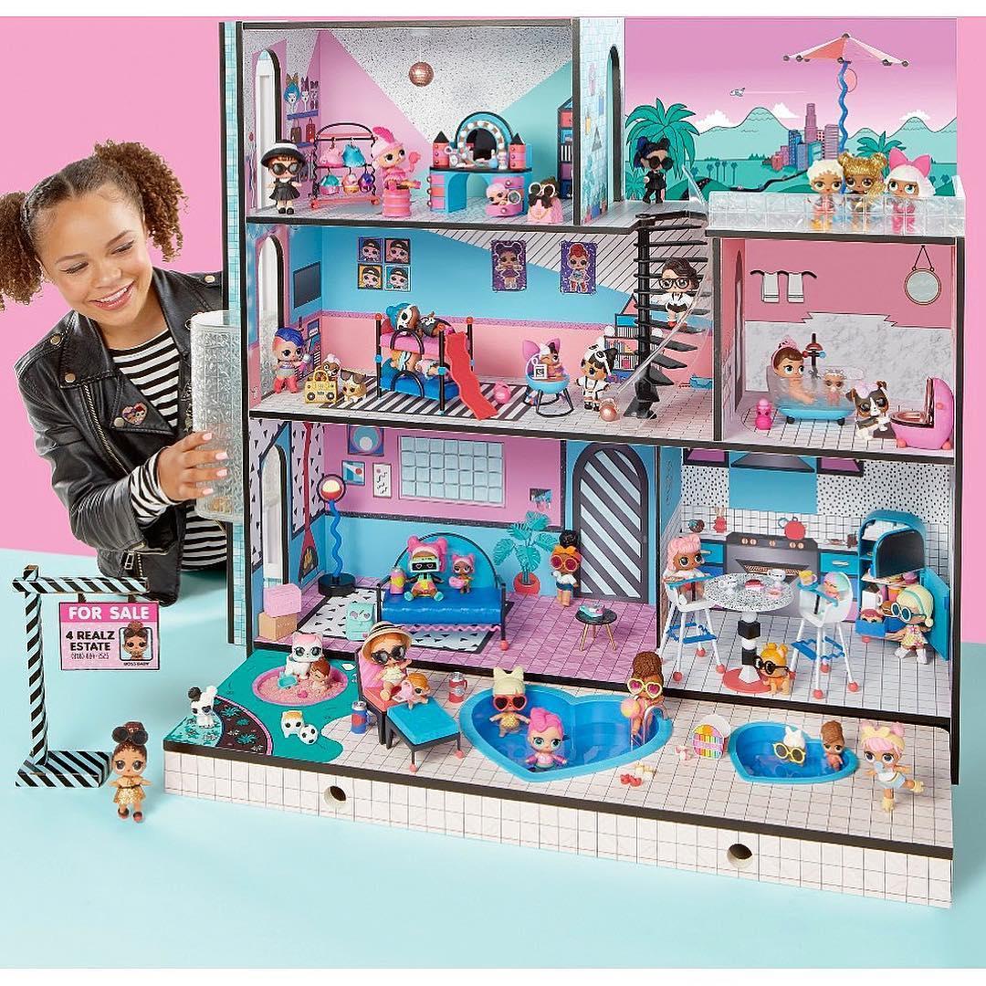 Ігровий Меганабір з ляльками L.O.L. - Модний особняк з аксесуарами (ексклюзивна сім'я L.O.L. у комплекті), фото 1