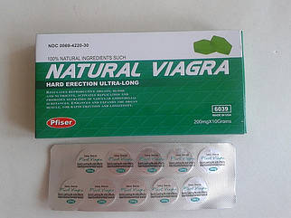 NATURAL VIAGRA - містить акулячий хрящ! Досить 1/2 таблетки!