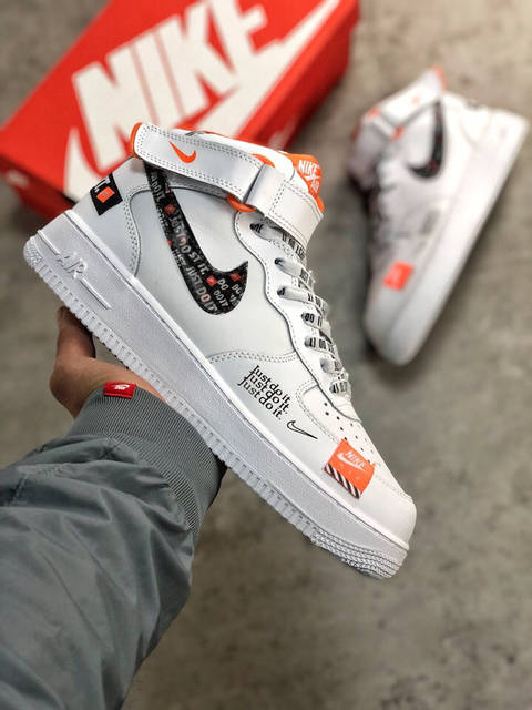 Nike air force 1 just do it mid deals