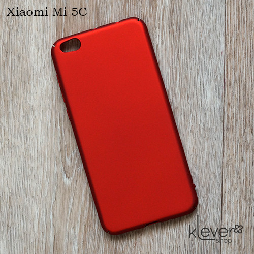Пластиковий чохол накладка для Xiaomi Mi 5C (червоний)