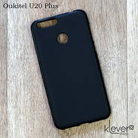 Силіконовий чохол накладка для Oukitel U20 Plus (чорний)