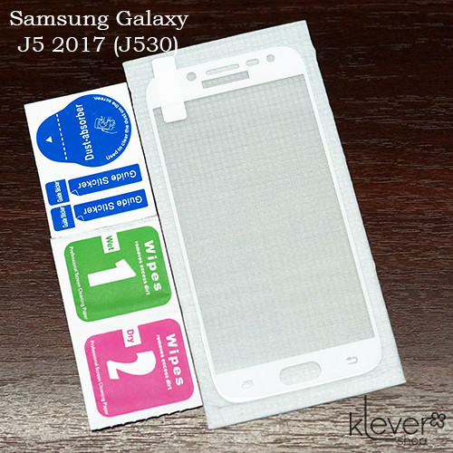 Захисне скло для Samsung Galaxy J5 2017 j530 (white silk)