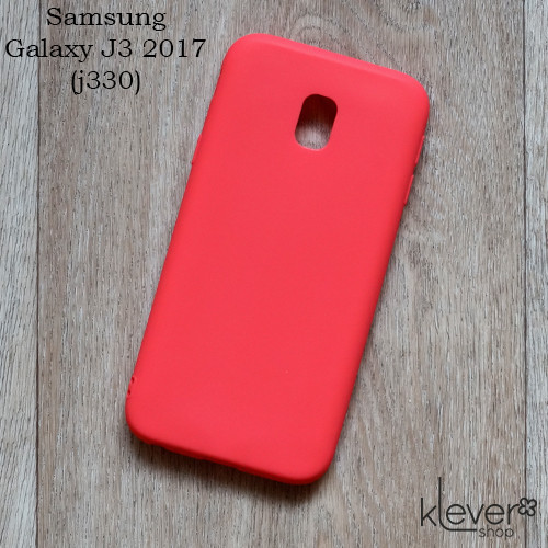 Силіконовий чохол Candy для Samsung Galaxy J3 2017 (j330) (лососевий)
