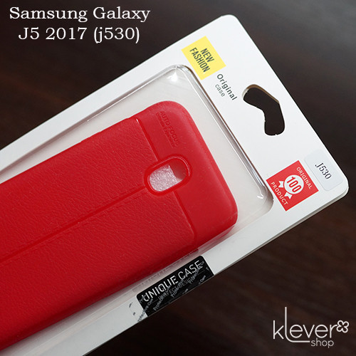 Силіконовий чохол накладка AutoFocus для Samsung Galaxy J5 2017 (j530) (червоний)