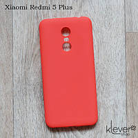 Силіконовий чохол накладка Candy для Xiaomi Redmi 5 Plus (лососевий)
