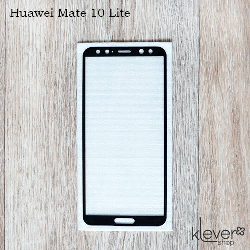 Захисне скло для Huawei Mate 10 Lite (BLA-L09, BLA-L29), 3D-soft, black