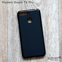 TPU чехол накладка для Huawei Honor 7A Pro (AUM-L29) (черный) (Есть потертости или непрокрашенные участки)