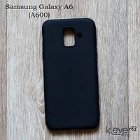 Силіконовий чохол накладка Candy для Samsung Galaxy A6 2018 (A600) (чорний)