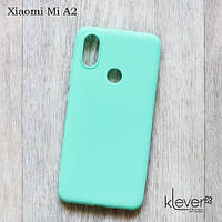 Ультратонкий силіконовий чохол накладка Candy для Xiaomi Mi A2 (м'ятний)