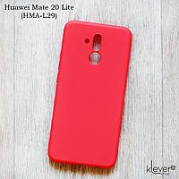 Ультратонкий силіконовий чохол Candy для Huawei Mate 20 Lite (SNE-LX1) (кораловий)