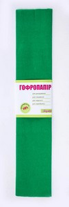 Папір гофрований 1Вересня 110% зелений (50см*200см)