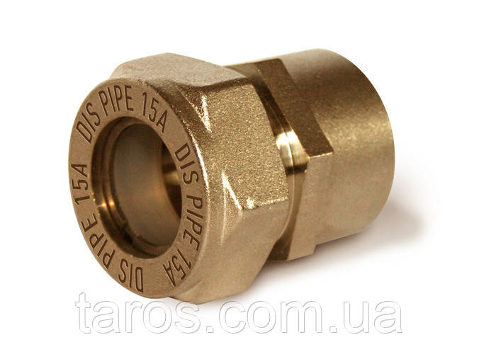 Муфта ВР 20 х 3/4" для води Dispipe