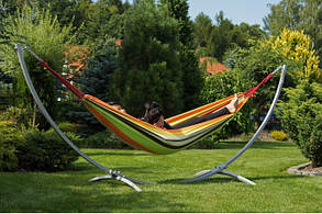 Гамак з каркасом WCG Помаранчевий XL 200x100 см