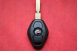 Ключ Bmw лезо HU58 Краєвид Ромб Оригінал М лого